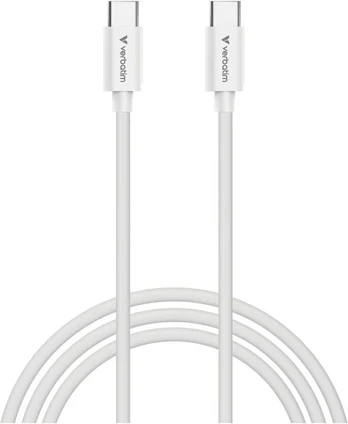 Kable Verbatim Sync & Charge USC-C do C essentials 3 m 100W balta 32409