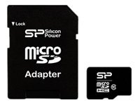 Silicon Power | 8 GB | MicroSDHC | Flash memory class 10 | SD adapter