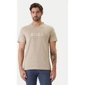 BOSS Marškinėliai 50491706 Smėlio Regular Fit