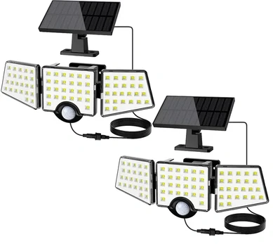 LEPRO 640005-DW-2 Solar Lamp, 2 vnt.