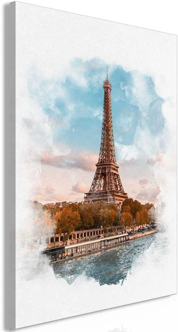 Artgeist Paveikslas - Paris View (1 Part) Vertical