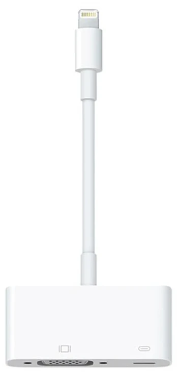 iPhone Lightning į VGA „Multiport“ adapteris – Baltas