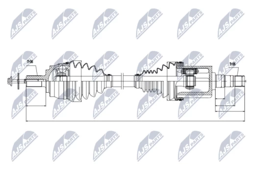 Pusašis NTY NPW-VV-030
