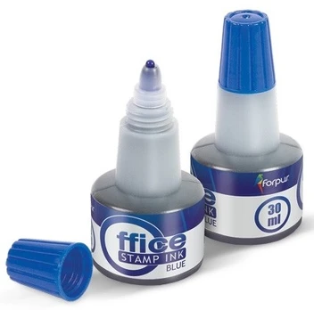 Tušas antspaudams FORPUS, 30ml, mėlynos sp.