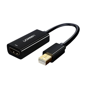 [Užsakomoji prekė] Convertor Mini DP į HDMI 1060P@60Hz, 25cm - Ugreen (10461) - Juodas