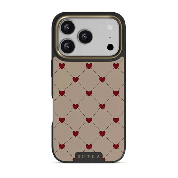 Love Letter - iPhone 17 Pro Case, Elite Dark (MagSafe) / Gold