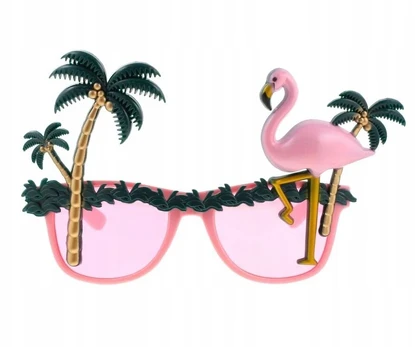 Akcija "palmės ir Flamingai" akiniai