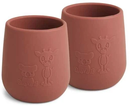 Usorteret Nuuroo - Abel Silicone Cup 2 vnt. - Mahogany Nu112