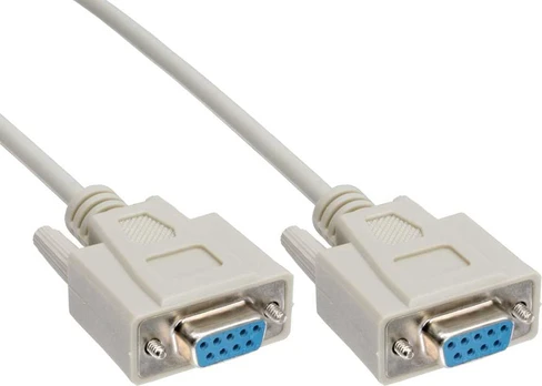 InLine 20pcs. Bulk-Pack InLine® Null Modem Cable DB9 female to female 5m