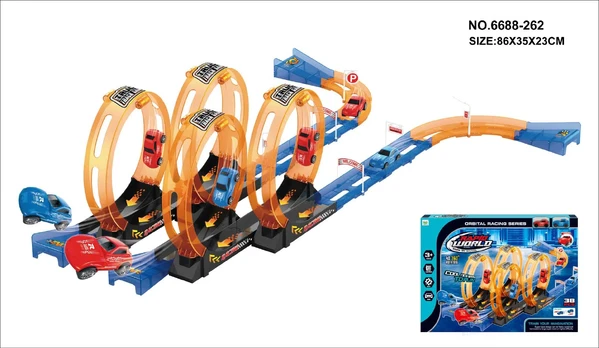 Burning Loop Race Track + Cars 38 pcs.