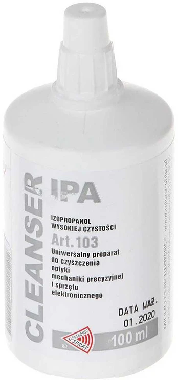 Valiklis Micro Chip IZOPROPILO ALKOHOLIS CLEANSER-IPA/100 BUTELIS 100 ml