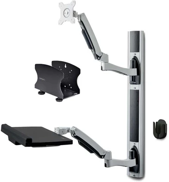 Laikiklis Startech Accessories Wall Mount Workstation With PC Bracket