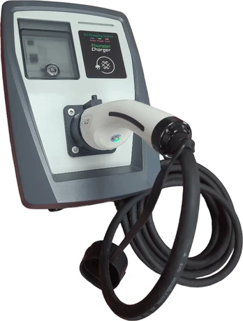 Įkrovimo stotelė 3f , 11Kw su type 2 laidu 5m ilgio + balansinis galios reguliavimas