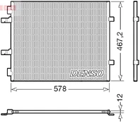 DENSO DCN46028 Air conditioning condenser kaina