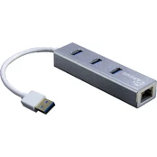 Inter-Tech LAN-Adapteris Argus IT-310-S USB-A Gigabit Ethernet kaina