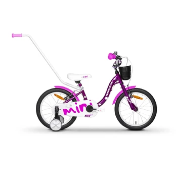 Children's bicycle TABOU Mini ST, 16" purple-white