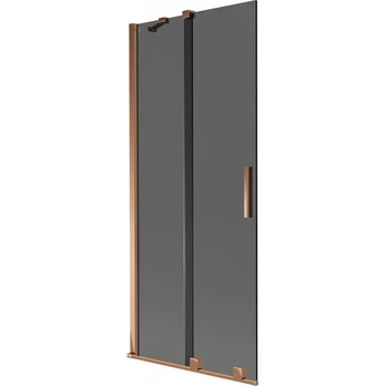 Vonios sienelė Mexen Velar, 85 x 150 cm, Rose gold/Graphite
