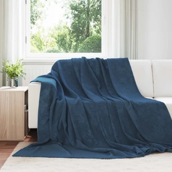 Mesti antklodės 6 pcs Jūrinė mėlyna 220 x 240 cm Flysas