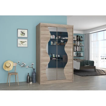 Sliding wardrobe with mirror OSWALD 120