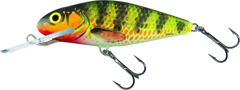 Vobleris Salmo Perch Deep Runner, 8 cm, Holographic Perch