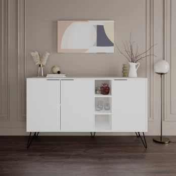 Konsolė Clara-White Balta