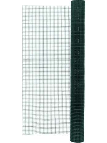 Suvirintas tinklas, 0.9 x 12.7 x 12.7 x 1200 mm, žalias, 5m