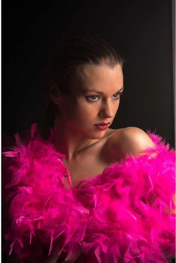 Boa rožinis fluo 180cm