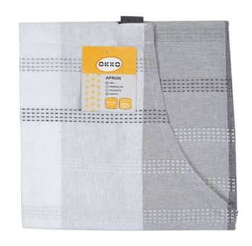 Prijuostė Okko PMM/A14146R, 64 cm x 80 cm, pilka