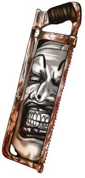 Partychimp Hacksaw tatovering