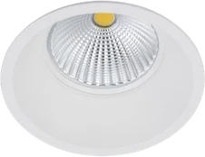 8W LED įleidžiamas šviestuvas TURTA, baltas, 3000K, dimeriuojamas