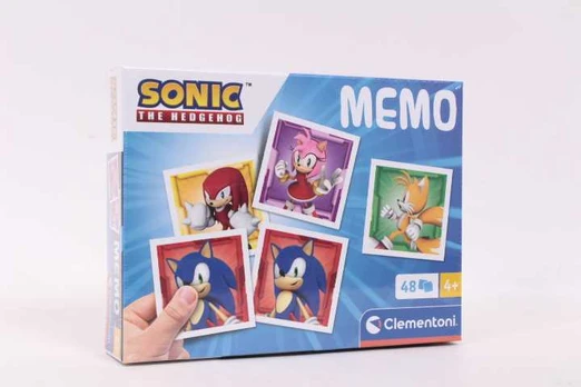 Clementoni CLE Gra memo Sonic 18312