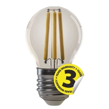 Lemputė EMOS LED Filament Mini GL 4W E27 WW