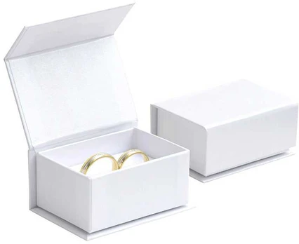 Jk Box Baltas gift box for wedding rings VG-7 / AW