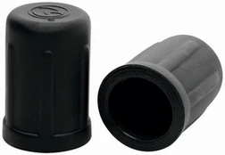 XR Brands Viper Nipple Suction Cups Juodas TPE 1.5" Compact Design