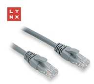 LYNX UTP patch kabelis Cat6, PVC, 7m, šedý