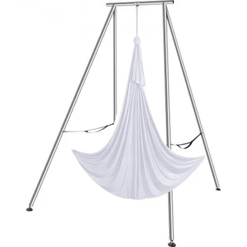 Oro jogos rėmas ir hamakas, 253x192x295 cm, balta, plienas