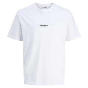 Marškinėliai vyrams, Balta, Soho crew neck