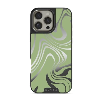 Funky Sensation - iPhone 16 Pro Max Case, Elite Mirror (MagSafe) / Gunmetal