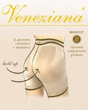 Veneziana Pėdkelnės Hold Up 20 | Nero kaina