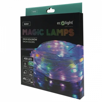 Eco Light Magiczne lampki 400led 1mln kolorów 40m dc5v