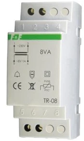 F&F TR-08 tinklo transformatorius 230V/8V AC TR-08
