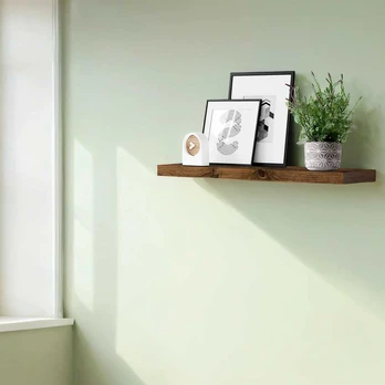 Sienos lentyna, VASAGLE LWS28WT, 80x20x3.8 cm, Ruda