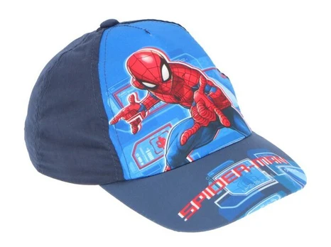 Kepurė su snapeliu vaikams Žmogus voras/Spiderman
