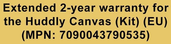 Ext. 2-yr warr. Huddly Canvas (Kit) (EU)