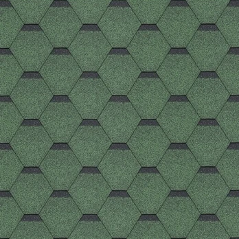 Bituminis lakštas Timbela Hexagonal Rock, žalia