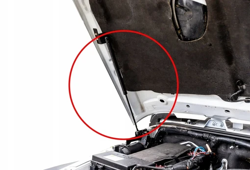 Jeep Wrangler Jk Dujos priekinės kapoto spyruoklės