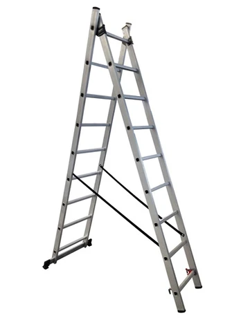 Kopėčios universalios 2d x 9pak, 256 - 424 cm