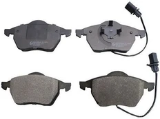 Stabdžių trinkelių rinkinys, diskinis stabdys DENCKERMANN B110839 kaina