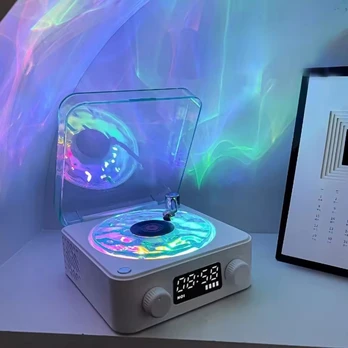 Retro Stiliaus "Vinyl" LED Muzikos Grotuvas