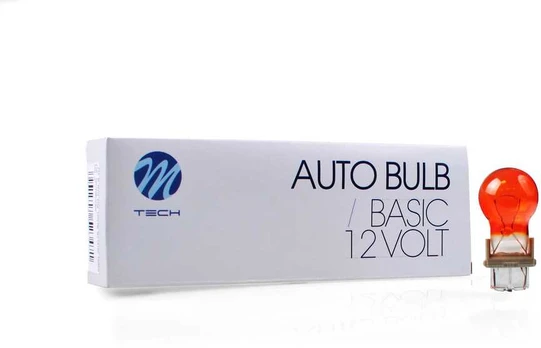 M-TECH Halogeninė lemputė 3156 W2,5x16d 12V/27W AMBER